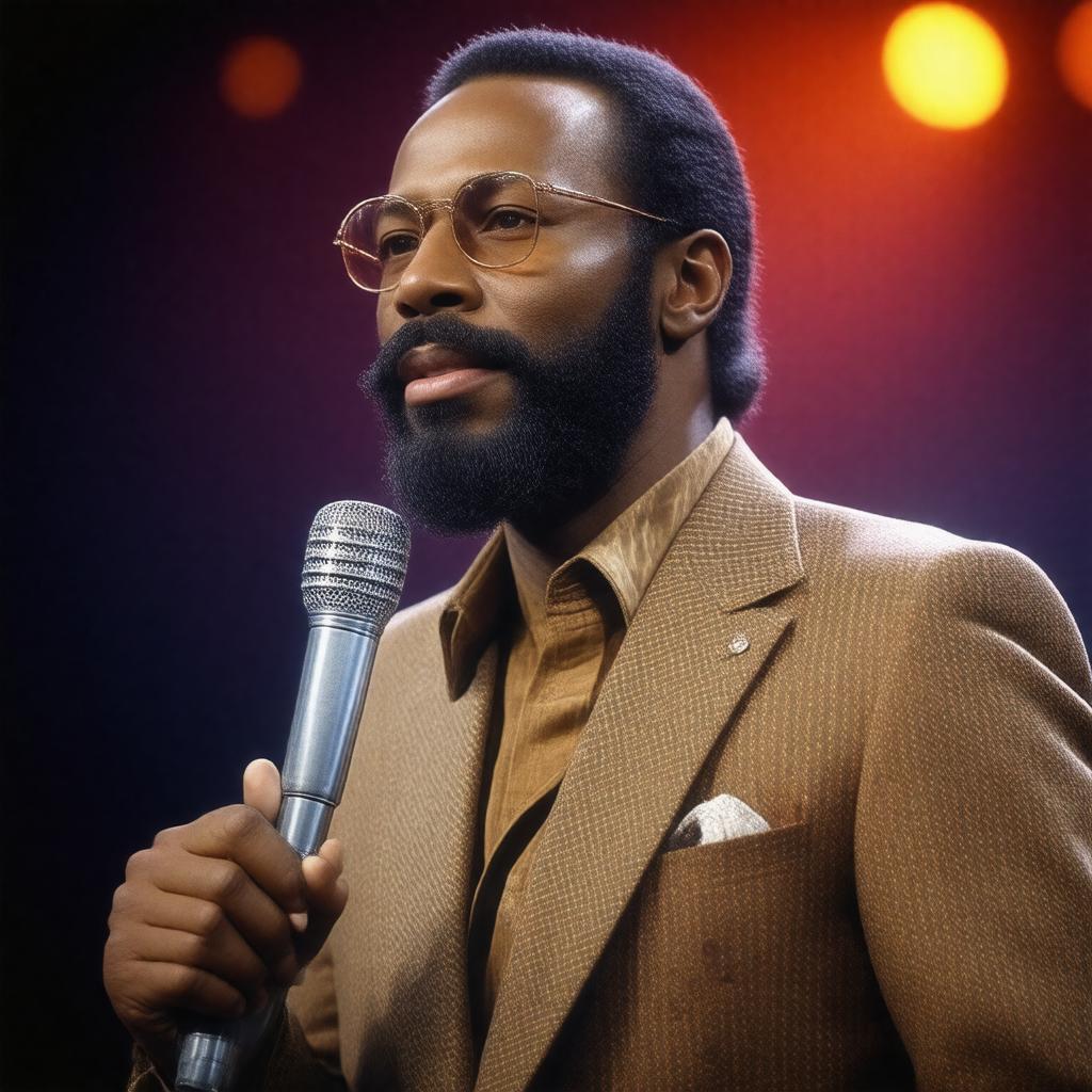 AI-created image of Marvin Gaye