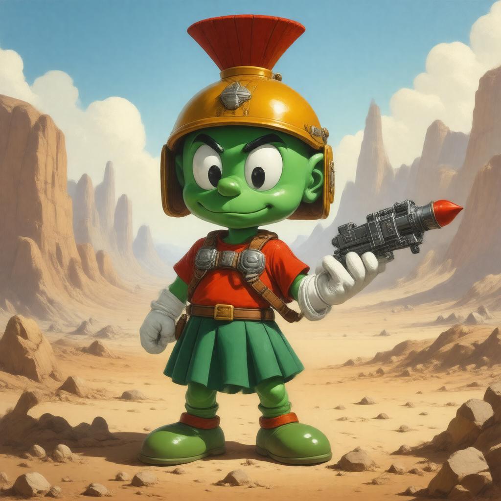AI-created image of Marvin the Martian