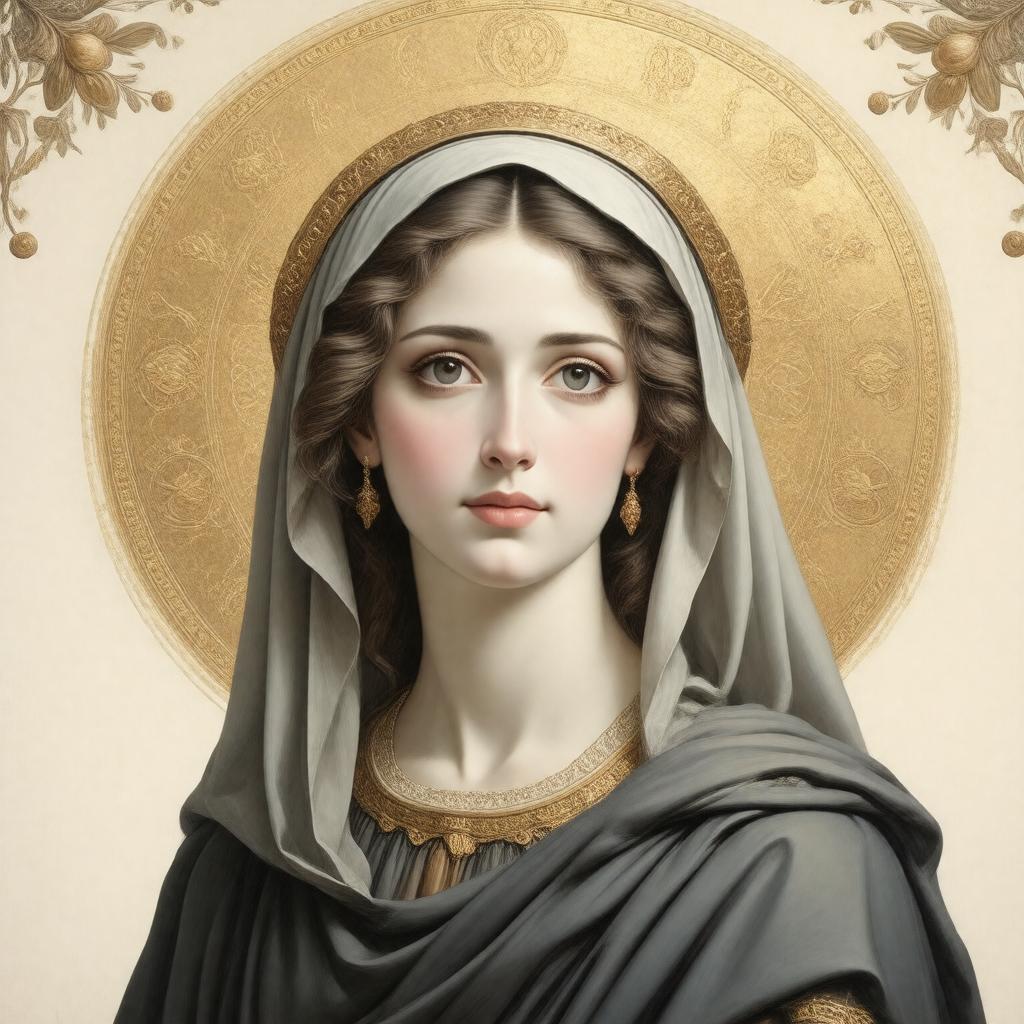 Click to view larger image AI-created image of Mary