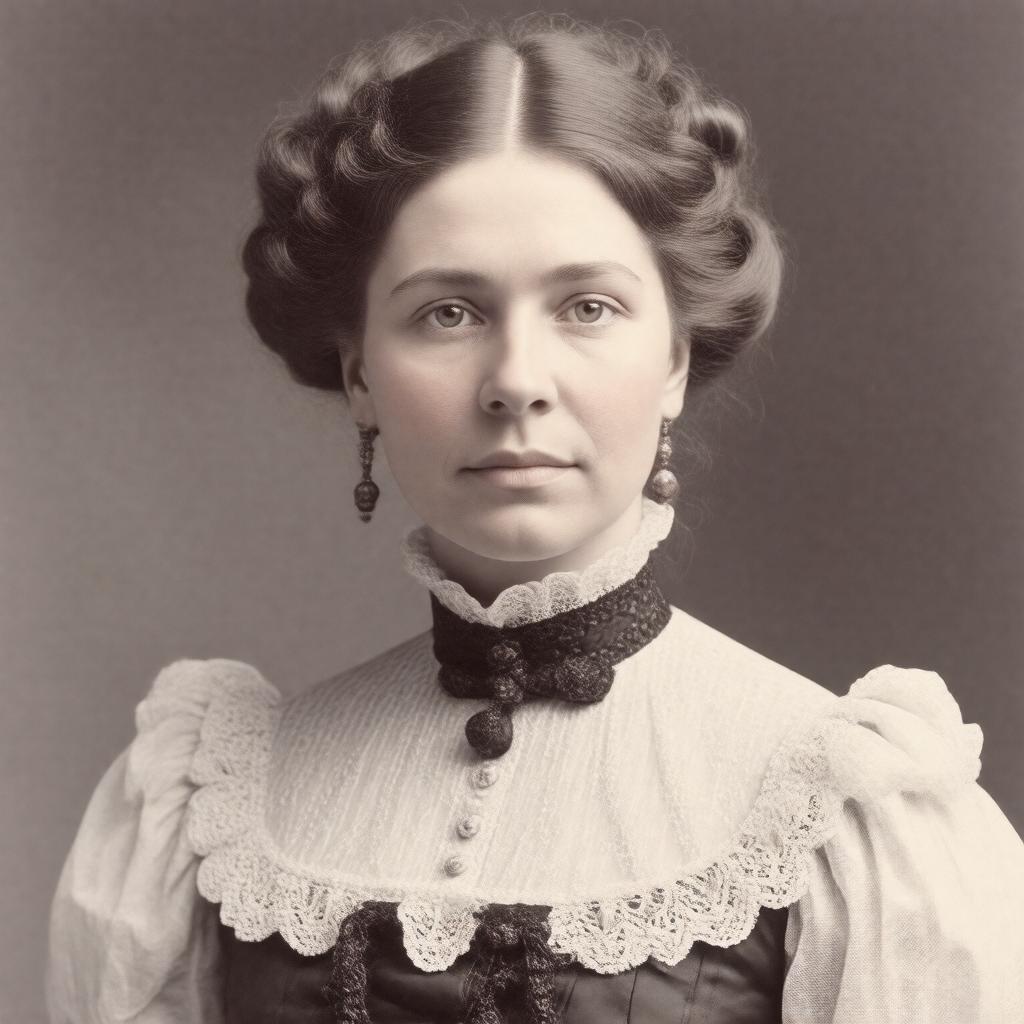 AI-created image of Mary Ann Cobden