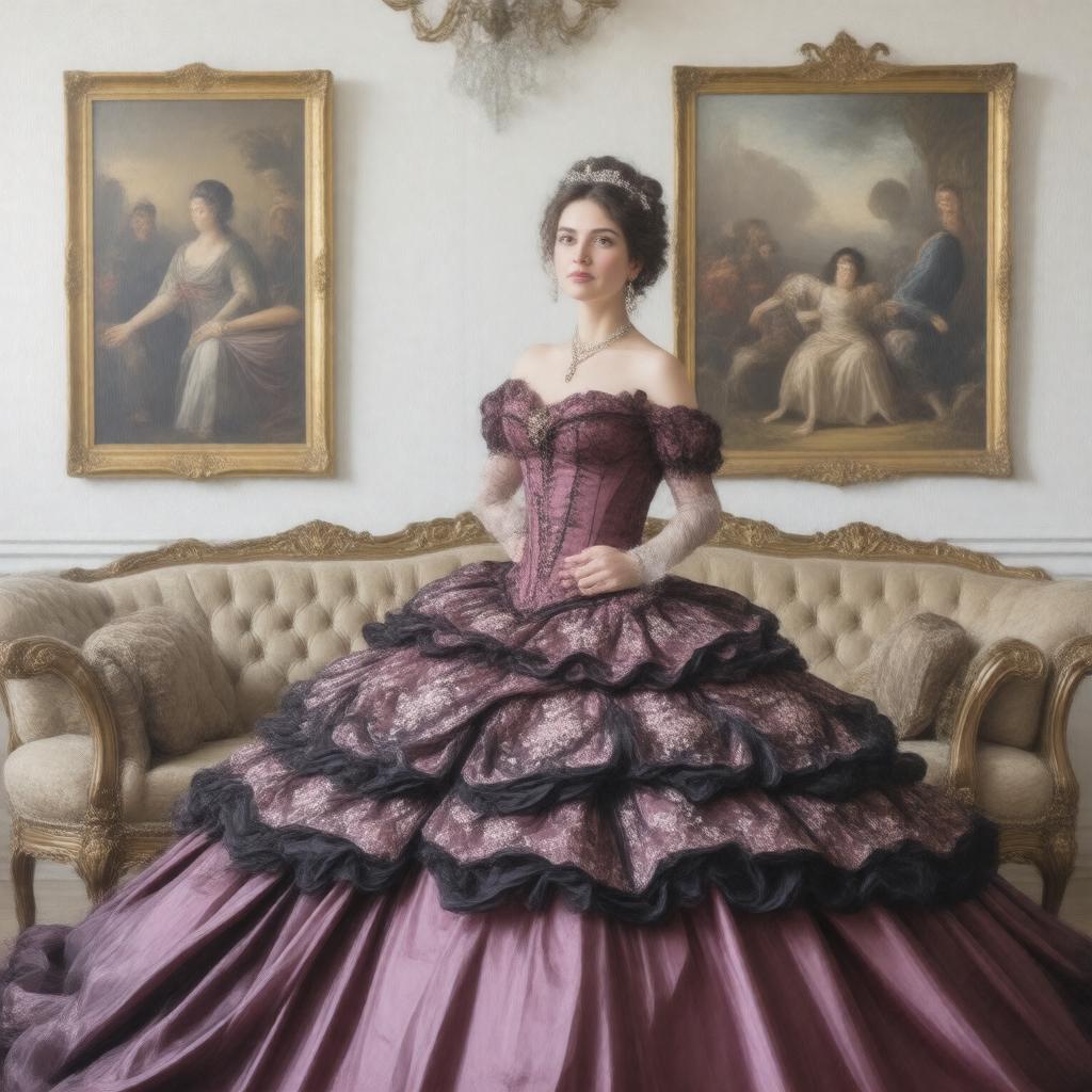 AI-created image of Mary Anne Disraeli