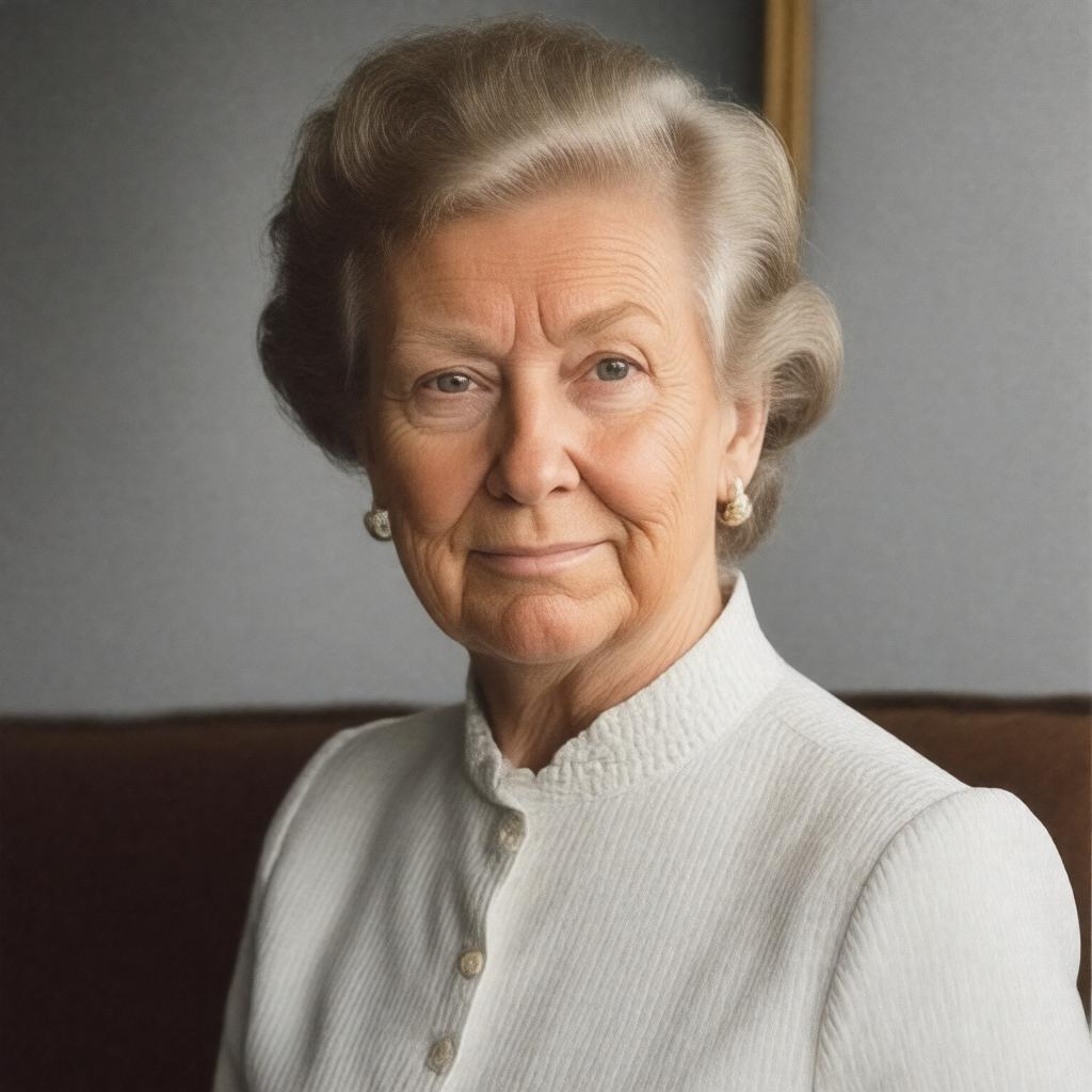 AI-created image of Mary Anne MacLeod Trump