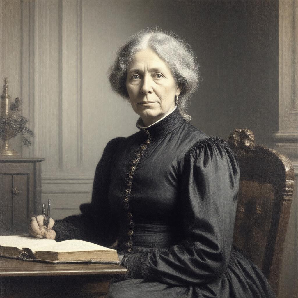 AI-created image of Mary Baker Eddy