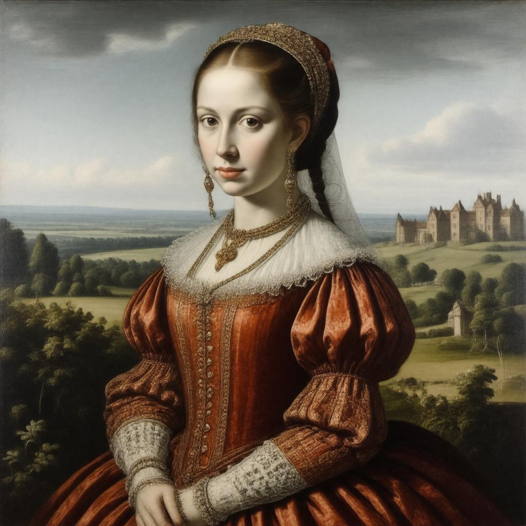 AI-created image of Mary Boleyn