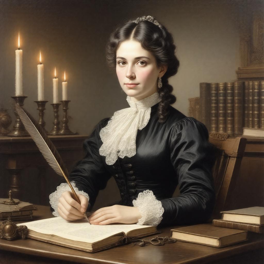 AI-created image of Mary Chesnut