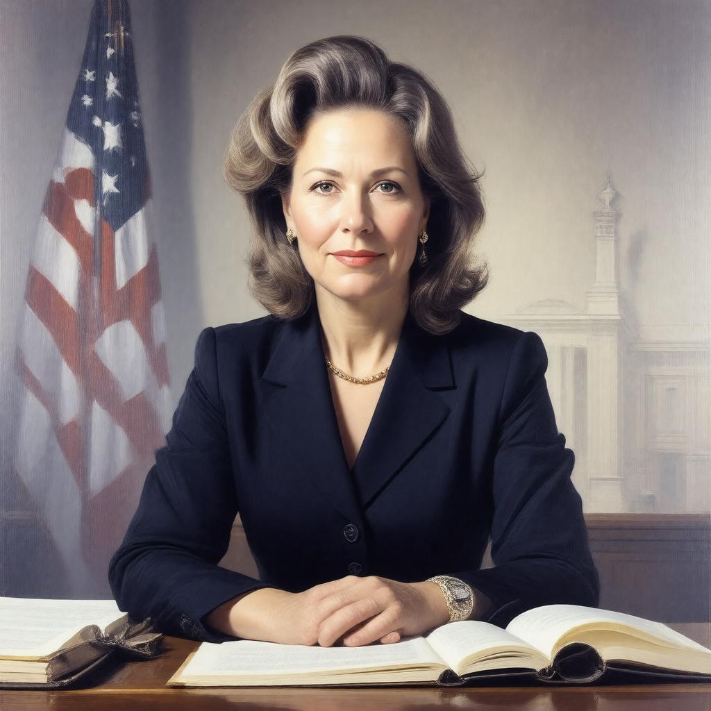 AI-created image of Mary Condon