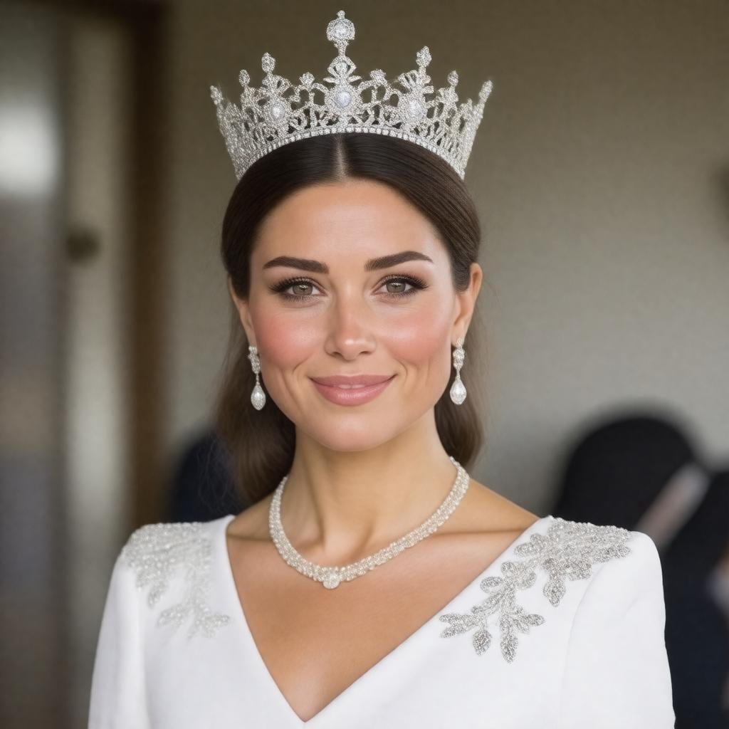 Click to view larger image AI-created image of Mary, Crown Princess of Denmark