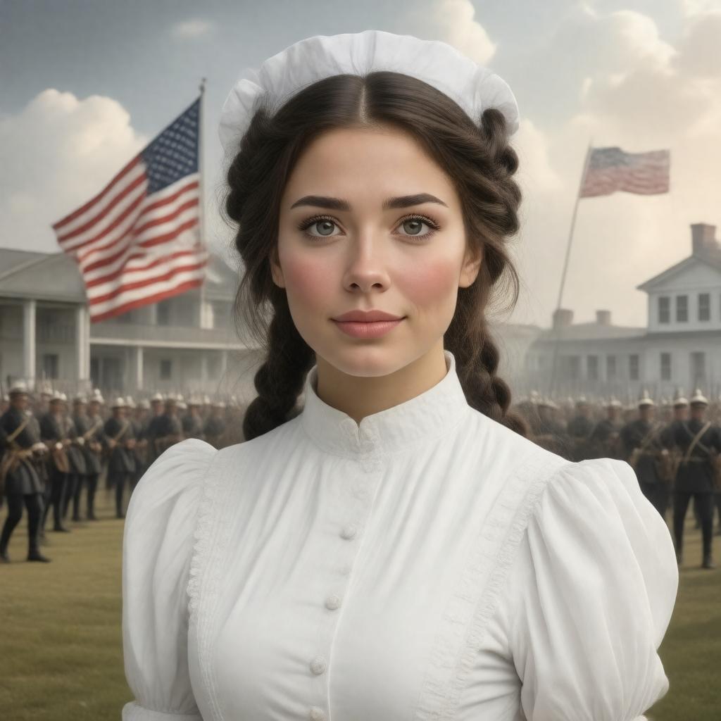 Click to view larger image AI-created image of Mary Doty