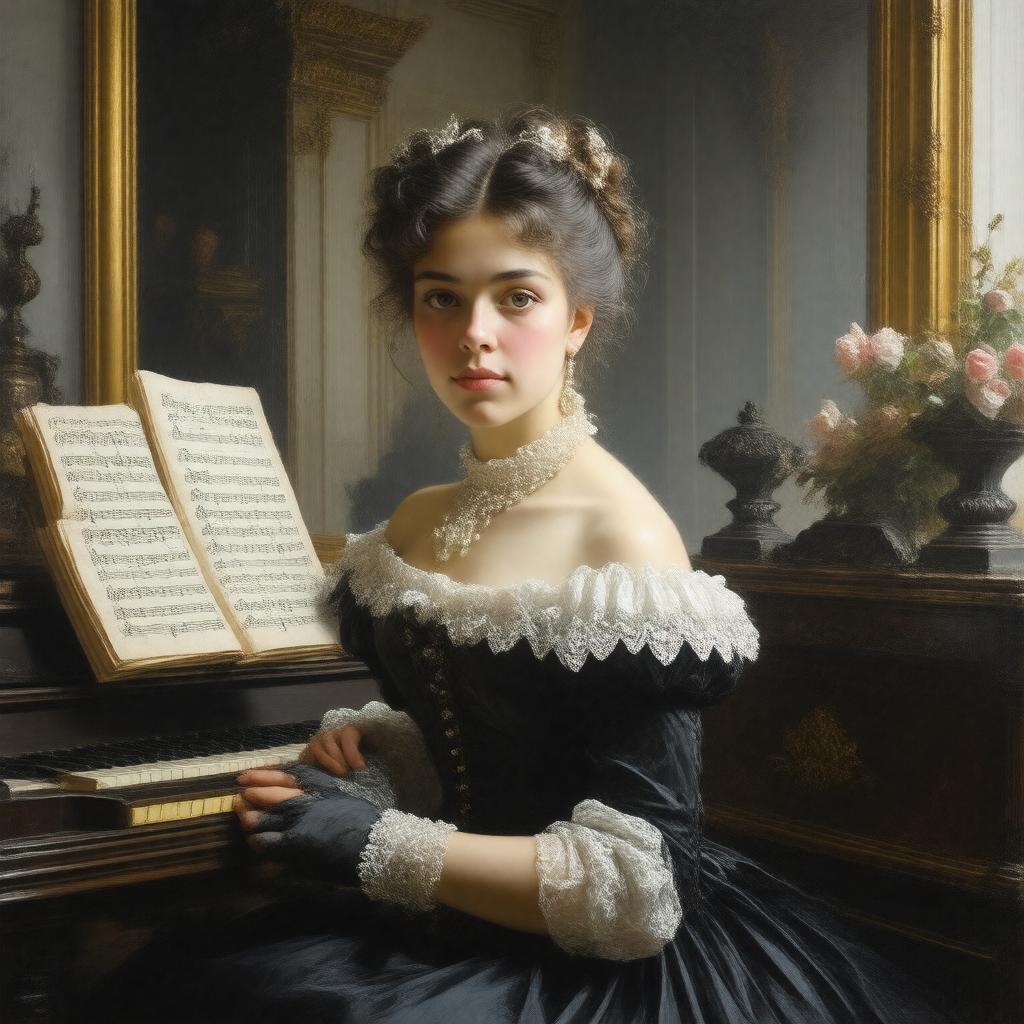 AI-created image of Mary Elizabeth Horsley