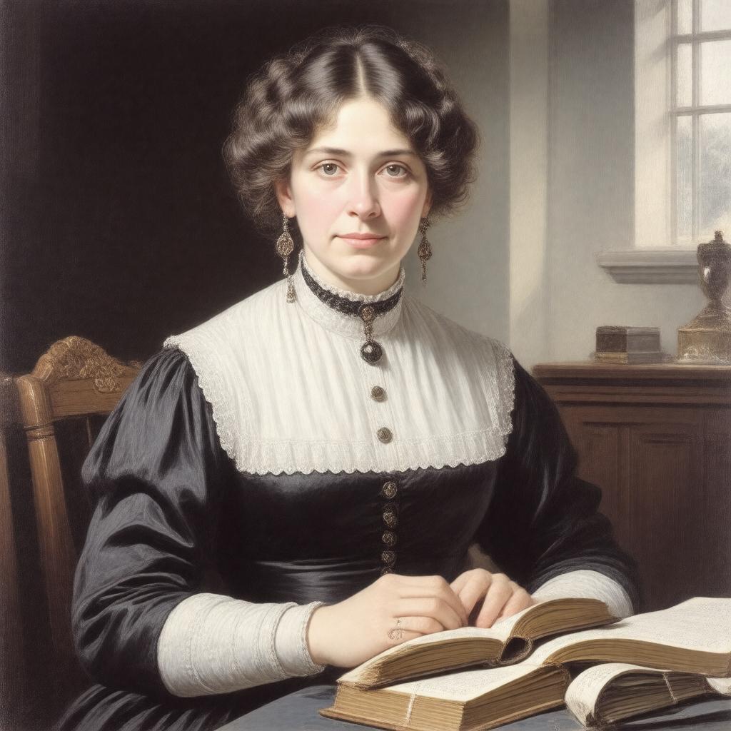 AI-created image of Mary Ellen Boole