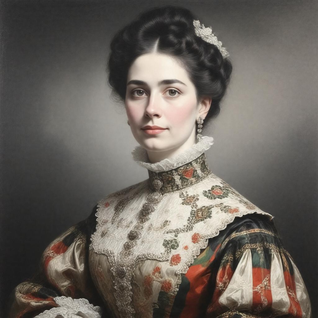 AI-created image of Mary Elphinstone
