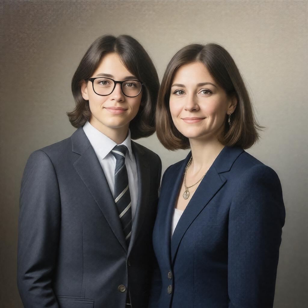 AI-created image of Mary Gen Ledecky