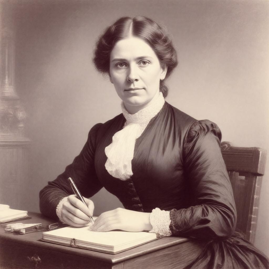 AI-created image of Mary Gladstone