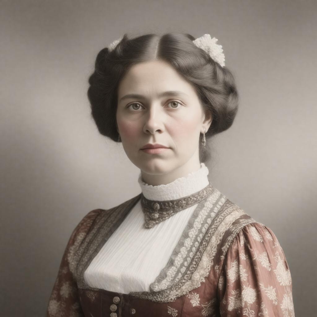 Click to view larger image AI-created image of Mary Graham Clarke