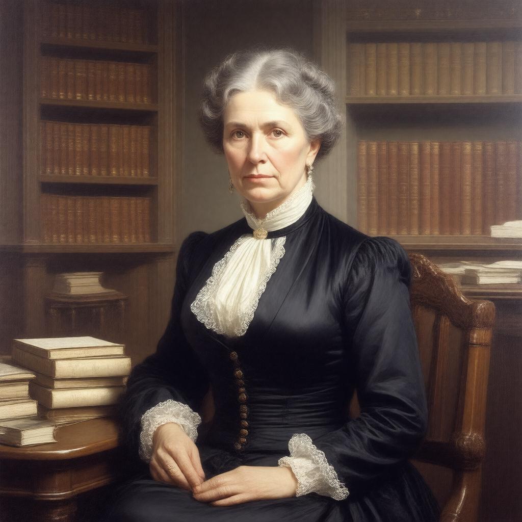 AI-created image of Mary Hemenway