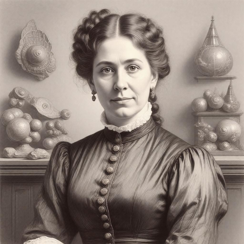 Click to view larger image AI-created image of Mary Horner Lyell