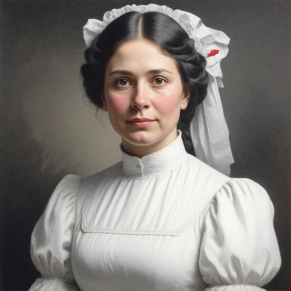 Click to view larger image AI-created image of Mary Howland