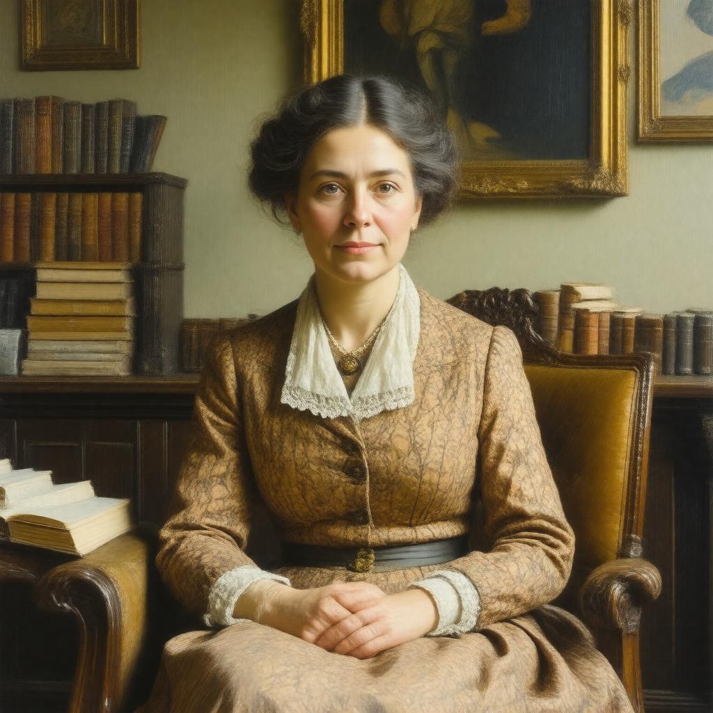 AI-created image of Mary Hutchinson