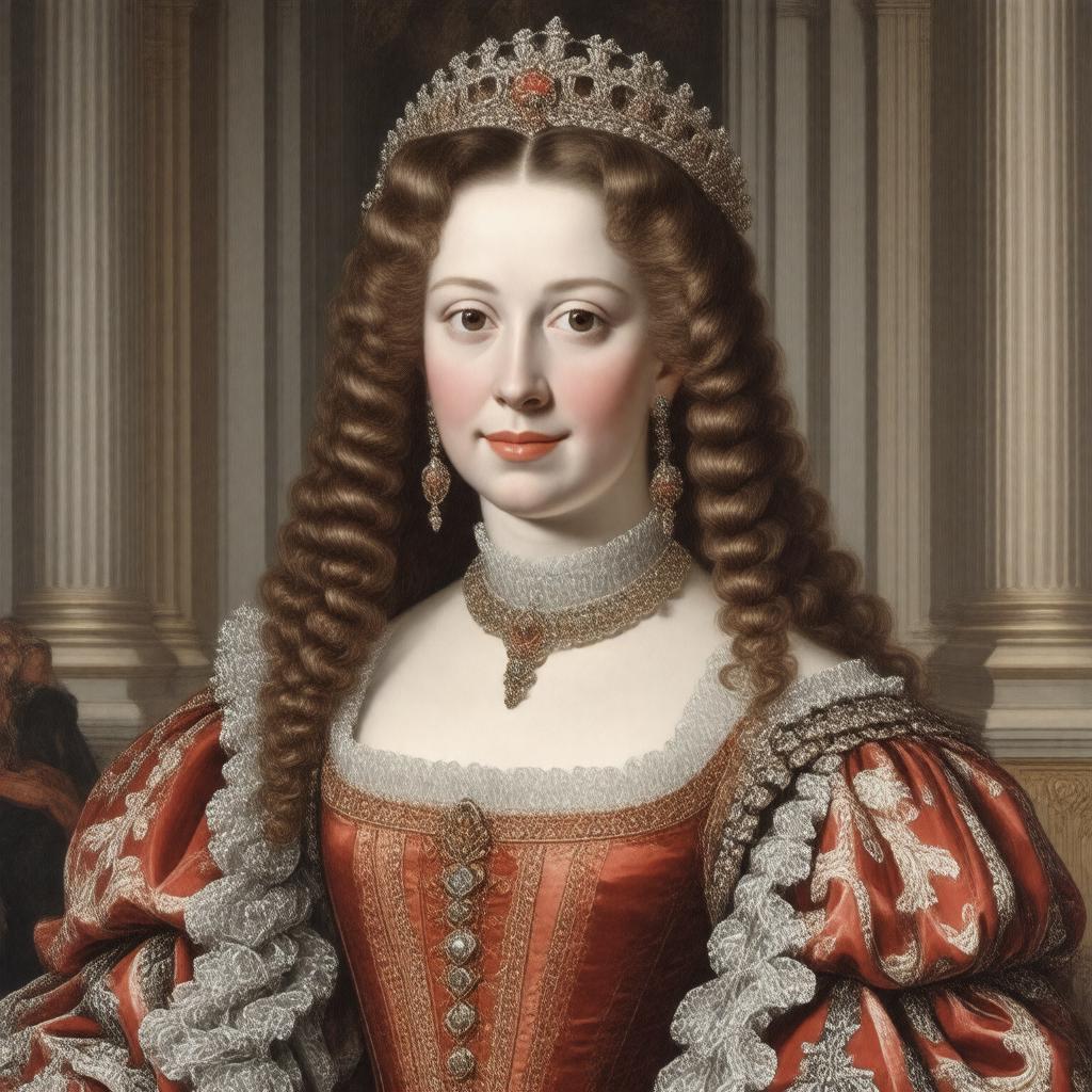 AI-created image of Mary II of England