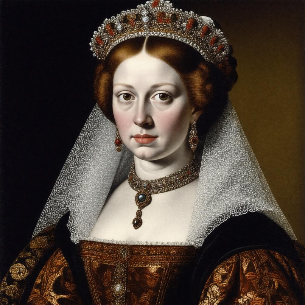 AI-created image of Mary I of England