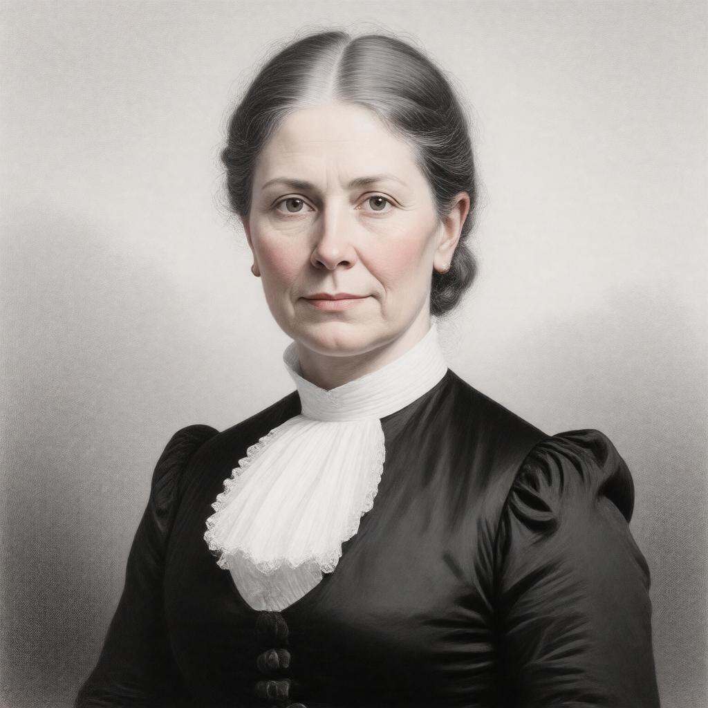AI-created image of Mary Johnson Stover