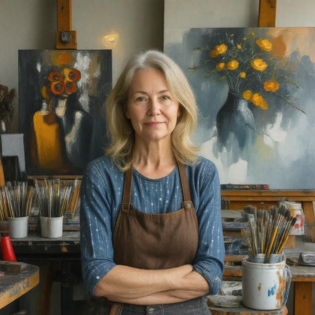 AI-created image of Mary Julia Kuczinski