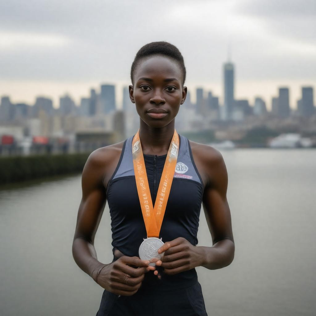 AI-created image of Mary Keitany