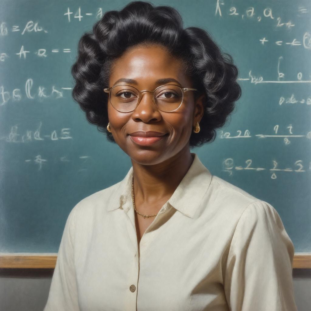 AI-created image of Mary Lomanitz