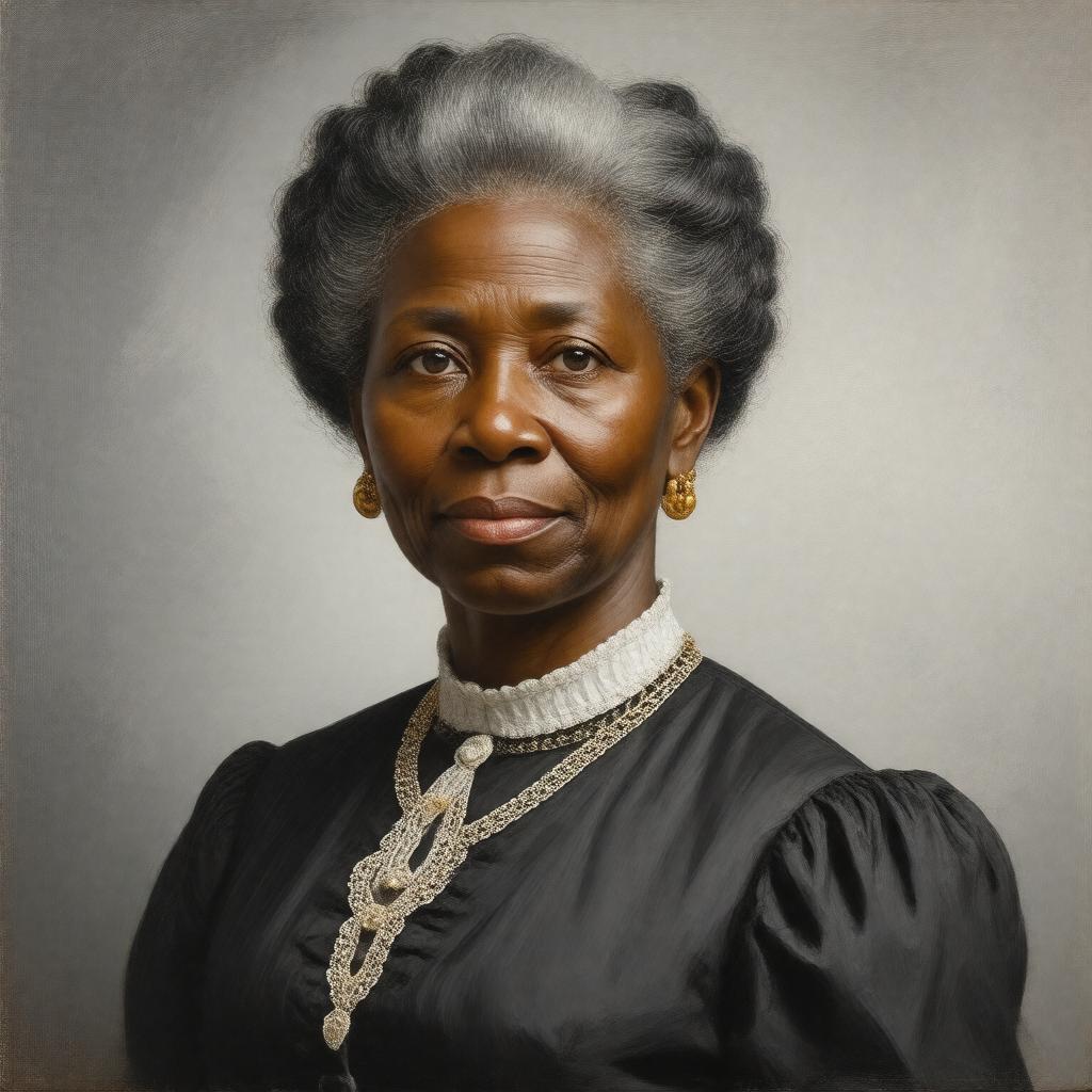 Click to view larger image AI-created image of Mary Lucy Hamilton