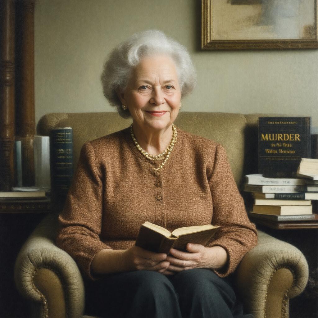 AI-created image of Mary Margaret Truman Daniel