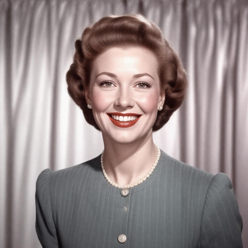 AI-created image of Mary Martin