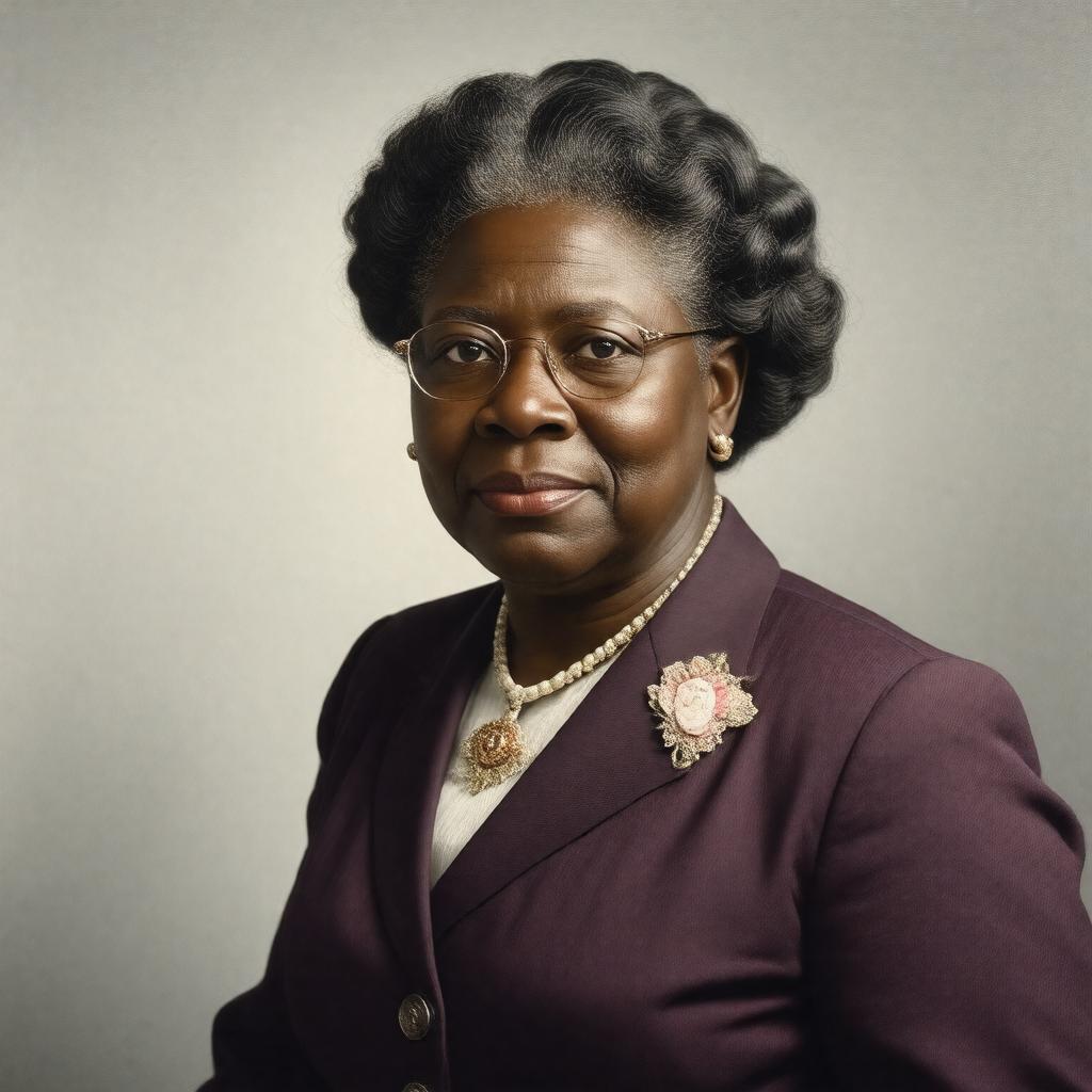 AI-created image of Mary McLeod Bethune