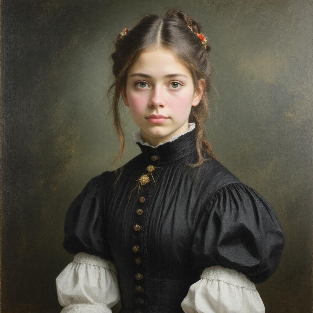 AI-created image of Mary Millais