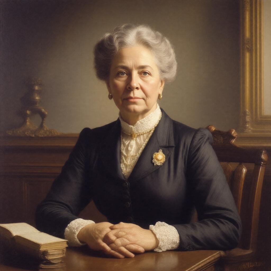 AI-created image of Mary Palmer Banks