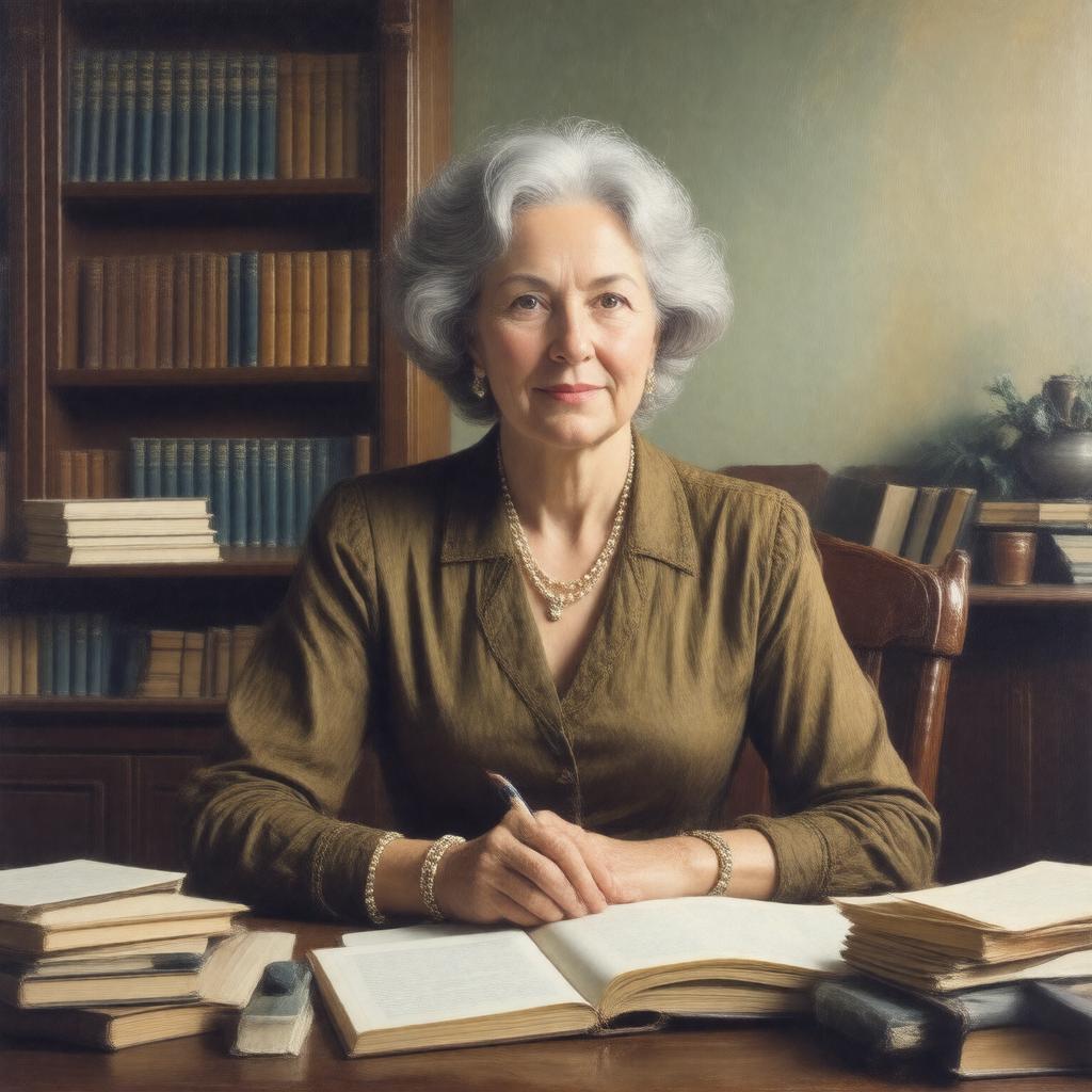 AI-created image of Mary Pennington Updike
