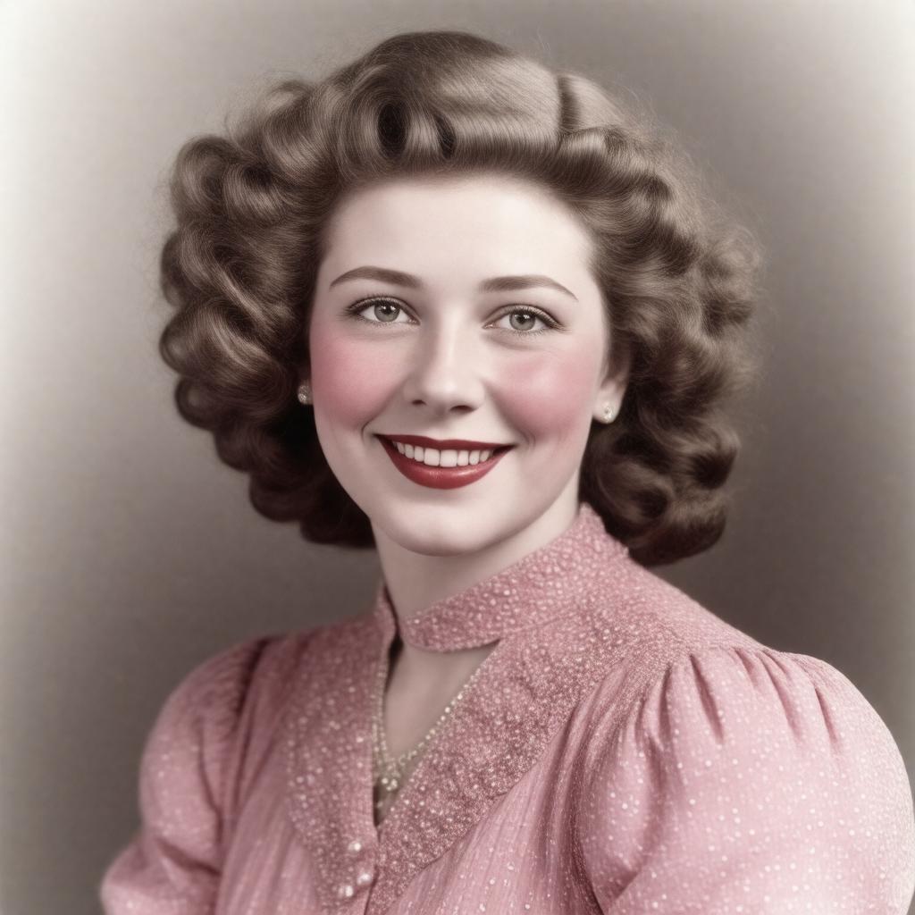 AI-created image of Mary Pickford