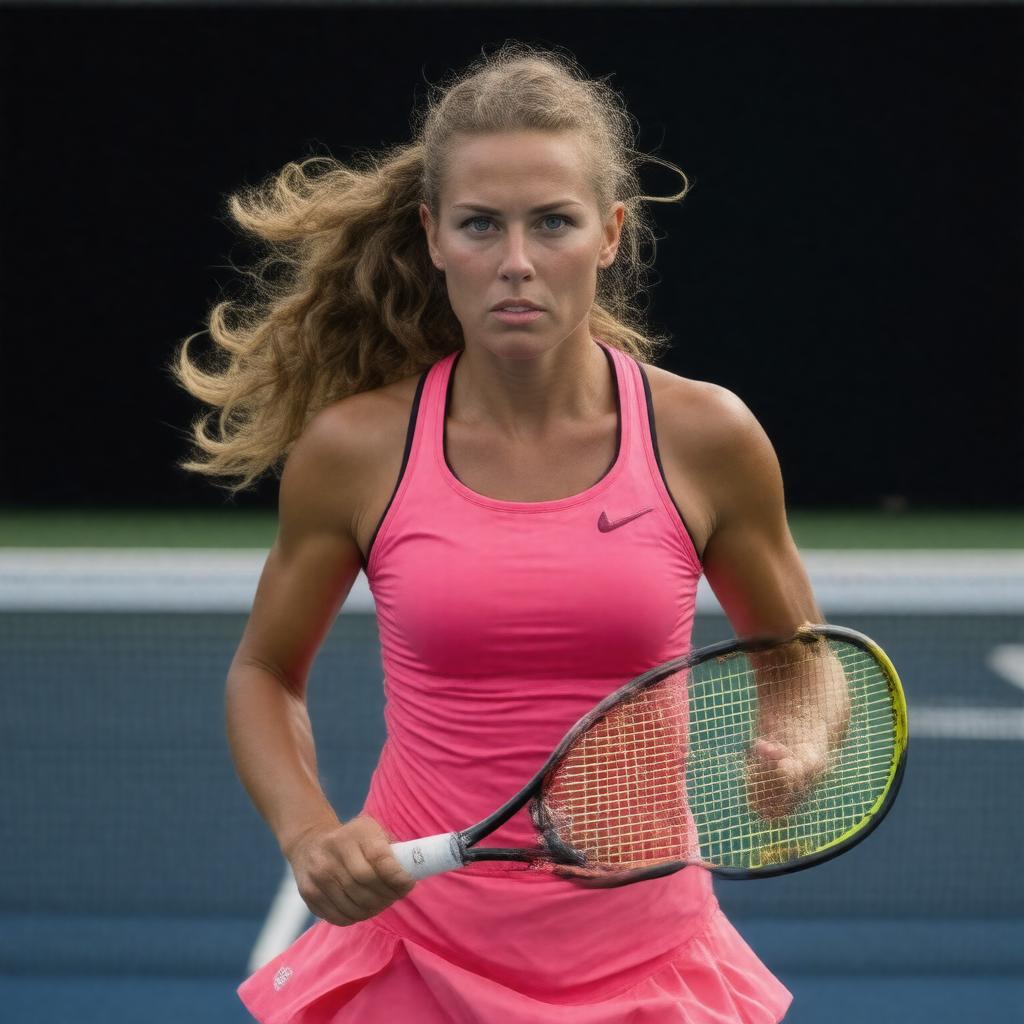 AI-created image of Mary Pierce