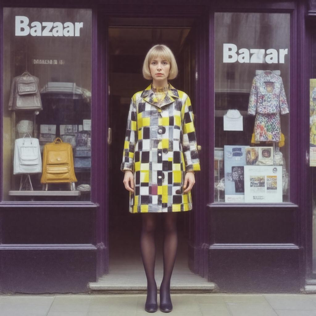 AI-created image of Mary Quant