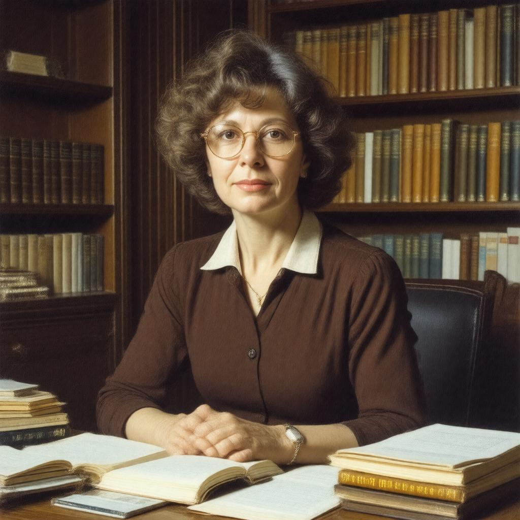 AI-created image of Mary Renault