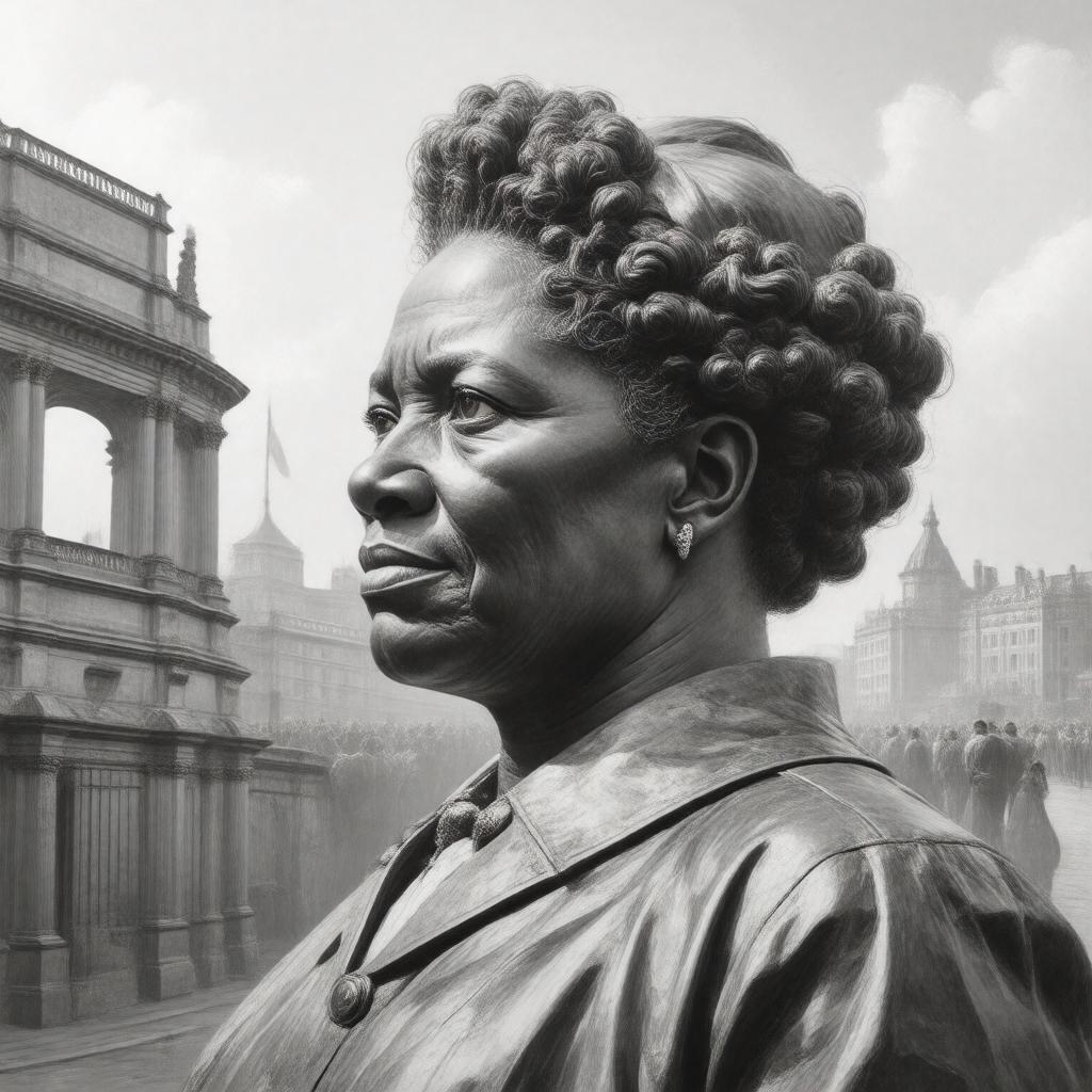 Click to view larger image AI-created image of Mary Seacole Trust
