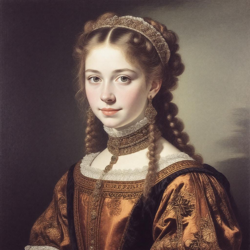 AI-created image of Mary Seymour