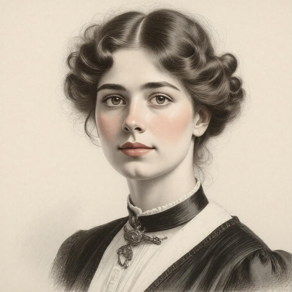 AI-created image of Mary Siddall