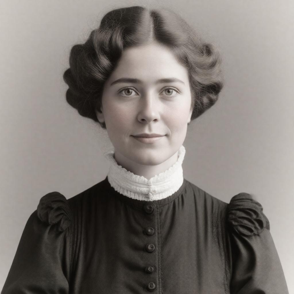 AI-created image of Mary Sophia Newman