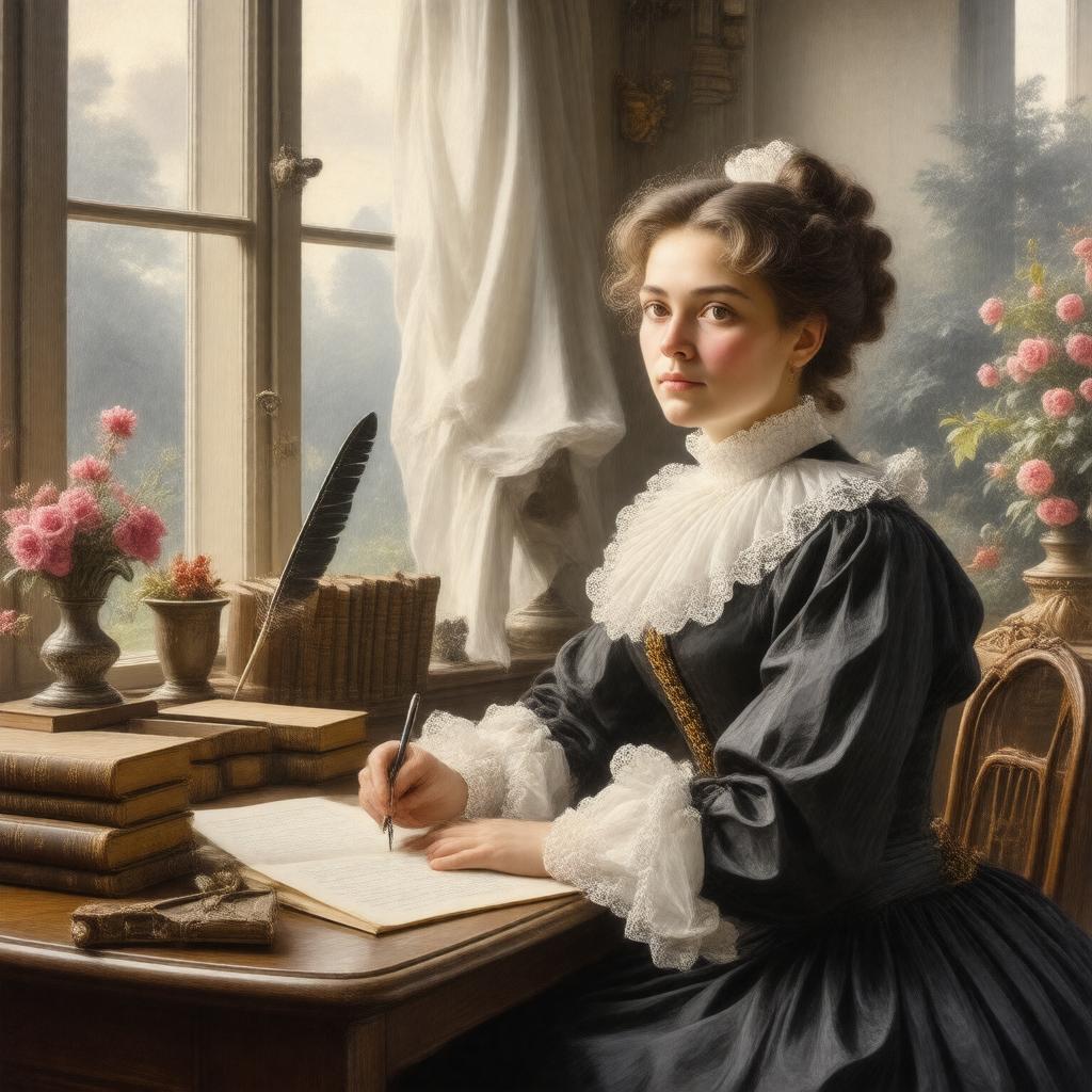 AI-created image of Mary Susanna Robinson