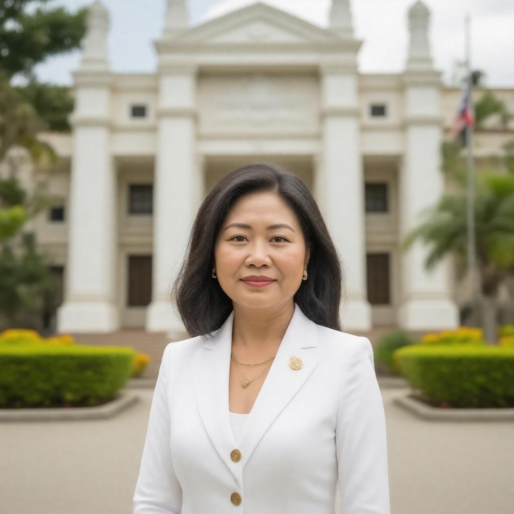 AI-created image of Mary Therese Sitoy-Cho