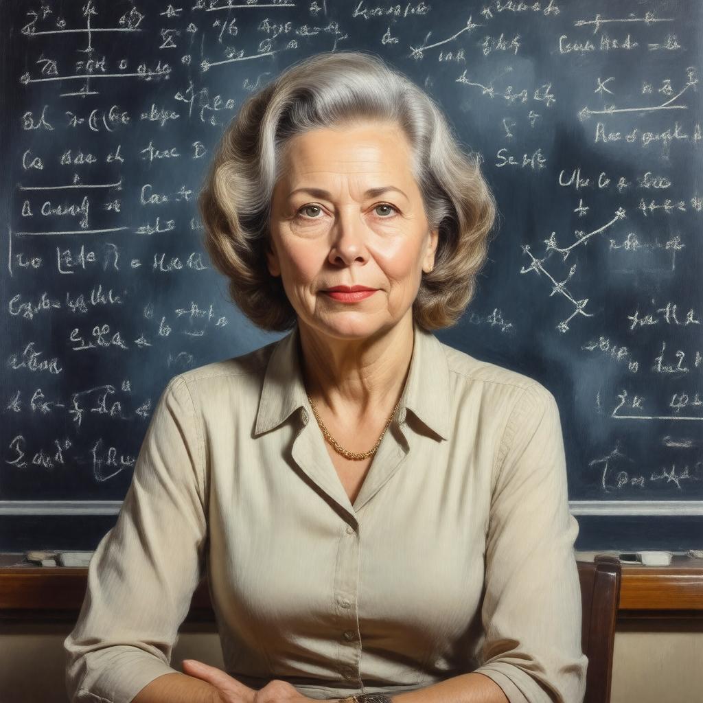 AI-created image of Mary Tsingou