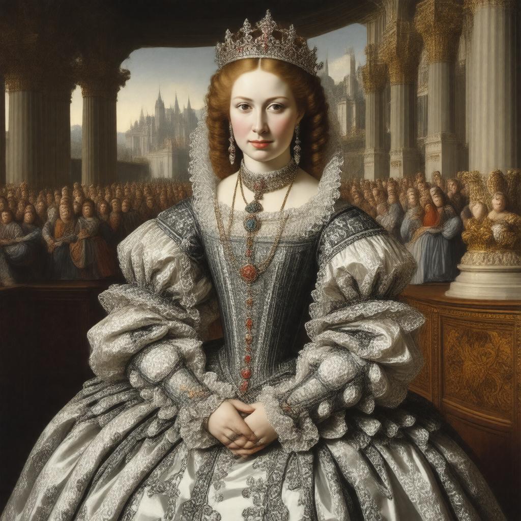 AI-created image of Mary Tudor, Queen of France