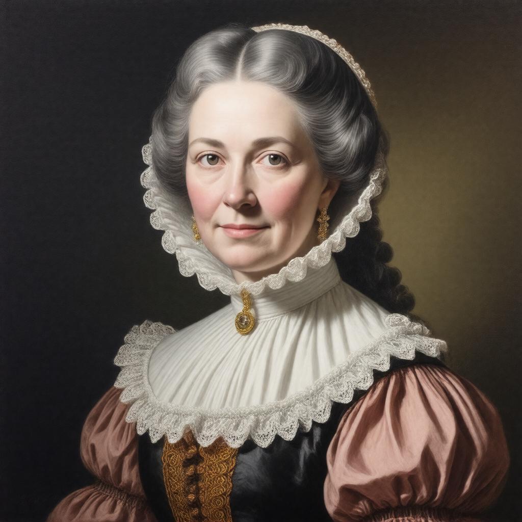 AI-created image of Mary Vazeille