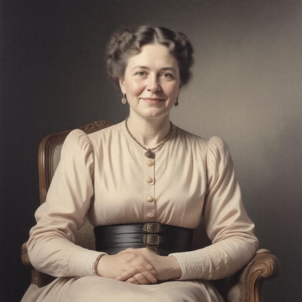 AI-created image of Mary Waterhouse