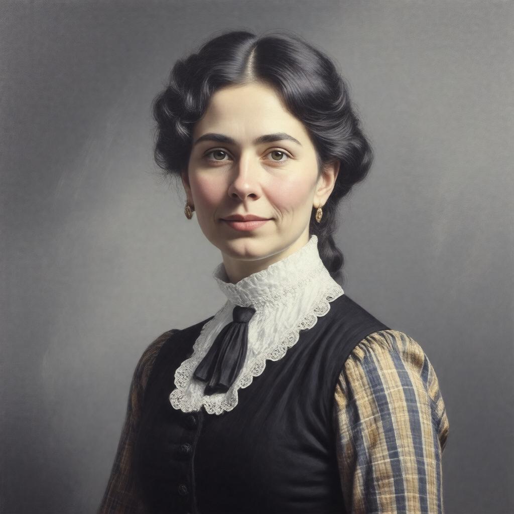 Click to view larger image AI-created image of Mary Watson Merritt Farmer